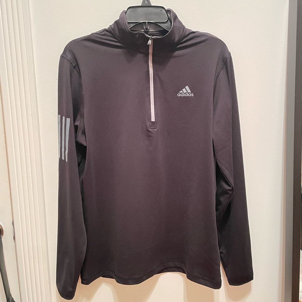 NWOT Adidas golf quarter zip pullover